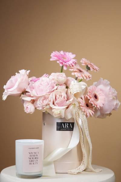 Aranjament Pink flowers